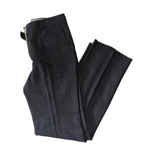 Vintage Canyon Slacks Men’s Size 36 Un-hemmed Gray Dress Pants Polyester Orlon